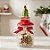 Pote Decorativo de Vidro de Natal - Árvore de Natal - 18x9cm - 300mL - 1 unidade - Rizzo - Imagem 1