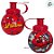 Garrafa Squeeze Bola Homem Aranha - Modelo 1 - 250ml - 1 unidade - Disney Original - Rizzo - Imagem 2