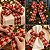 Fita Aramada Decorativa de Natal - Losango Vermelho e Dourado - 6,3cm x 9,14m - 1 unidade - Rizzo - Imagem 6