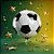 Balão de Festa Metalizado 4D 25" 63cm - Bola de Futebol - 1 unidade - Balões São Roque - Rizzo - Imagem 1