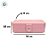 Porta Jóias Portátil com Botão - Rosa Bebê - 16cm - 1 unidade - Rizzo - Imagem 3