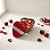 Vela Aromática - Lata Metálica Coração - Amor - Vermelho - 7,5cm - 1 unidade - Rizzo - Imagem 1