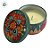 Vela Aromática - Lata Metálica Mandala - Verde Musgo - 6cm - 1 unidade - Rizzo - Imagem 2