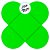 Porta Forminha - Verde Neon - 3x2x3cm - 50 unidades - Regina - Rizzo - Imagem 2