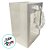 Sacola de Papel com visor PVC 20x15x10cm - Branca - 12 unidades - Rizzo - Imagem 2