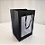 Sacola de Papel com visor PVC 30x20x16cm - Preta - 1 unidade - Rizzo - Imagem 1
