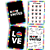 Quadros Decorativo Festa Now United - 04 Unidades - Festcolor - Rizzo Festas - Imagem 1