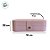 Porta Jóias Portátil com Botão - Rosa - 16cm - 1 unidade - Rizzo - Imagem 3