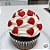 Mini Confeito - Coração Grande Vermelho - 10 unidades - Abelha Confeiteira - Rizzo - Imagem 2