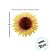 Enfeite Decorativo de Papel Seda - Girassol - 26x26cm - 1 unidade - Rizzo - Imagem 3