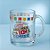 Caneca de Vidro - Isso Aqui Tá Bom Dimais - Festa Junina - 320ml - 1 unidade - Rizzo - Imagem 1