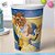 Copo de Papel - A Bela e a Fera - 180ml - 8 unidades - Disney Original - Rizzo - Imagem 1