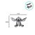 Pelúcia Stitch Com Scrump Bordado 33cm - Lilo & Stitch - 1 unidade - Disney Original - Rizzo - Imagem 2