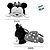 Pelúcia Minnie Dormindo Clipon - 12cm - 1 unidade - Disney Original - Rizzo - Imagem 4