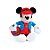 Pelúcia Mickey com Caixa de Presente - 32cm - Disney Original - 1 unidade - Rizzo - Imagem 1
