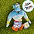 Pelúcia Genio da Lampada 34cm - Alladin - 1 unidade - Disney Original  - Rizzo - Imagem 3