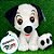 Pelúcia Filhote Dalmata 34cm - 101 Dalmatas - Disney Original - 1 unidade - Rizzo - Imagem 4
