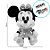 Pelúcia Minnie Mouse 22cm - 1 unidade - Disney Original - Rizzo - Imagem 2