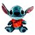 Pelúcia Stitch com Camisa 30cm - 1 unidade - Original Disney - Rizzo - Imagem 1