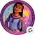 Prato de Papel Redondo - Wish - 18cm - 8 unidades - Disney Original - Rizzo - Imagem 3