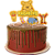 Topper para Bolo Festa Pooh e sua Turma- 04 Unidades - Disney Original - Rizzo Festas - Imagem 1