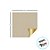 Folha para Ovos de Páscoa Papel Kraft Natural/Ouro - 70x69cm - 10 unidades - Rizzo - Imagem 3