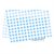 Papel Seda - 50x70cm - Xadrez Azul Claro - 50 unidades - Rizzo - Imagem 1