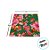 Guardanapo Chita Verde com Flores Rosas - 40x40cm - 4 unidades - Rizzo - Imagem 4