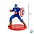 Mini Figura Colecionável - Capitão América - Vingadores - 6cm - Disney Original - 1 unidade - Toyng - Rizzo - Imagem 3