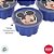 Conjunto Formas para Gelatina - Mickey e Minnie - 8 Itens - 1 unidade - Disney Original - Rizzo - Imagem 2