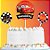 Topo de Bolo - Carros - Disney Original - 3 unidades - FestColor - Rizzo - Imagem 1