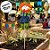 Espeto Para Jardim de Bambu Espantalho de Festa Junina - Chapéu Laranja - 22x52cm - 1 unidade - Rizzo - Imagem 4