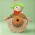 Espantalho Decorativo para Festa Junina - Chapéu Menino - 19,5x32x5cm - 1 unidade - Rizzo - Imagem 1