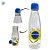 Garrafa Squeeze Pet Paris - Vai Brasil - Transparente - 600mL  - 1 unidade - Rizzo - Imagem 3