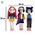 Kit 3 Bonecas Guerreiras do Kpop  Articuladas com Som - 3 unidades - Rizzo - Imagem 7
