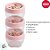 Conjunto Organizador Gire e Trave - Princesas - Rosa - 155ml - Disney Original - 1 unidade - Plasútil - Rizzo - Imagem 2