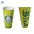 Copo de Plástico -  Palmeiras - O Forte Vento - Verde Claro - 700mL - 1 unidade - Plasútil - Rizzo - Imagem 2