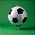 Balão de Festa 22" 55cm - Órbita 4D Bola de Futebol - 1 unidade - Partiu Festa - Rizzo - Imagem 1