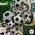 Balão de Festa 50" 125cm - Órbita 4D Bola de Futebol - 1 unidade - Partiu Festa - Rizzo - Imagem 2