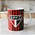 Caneca de Cerâmica - São Paulo Oficial - 300ml - 1 unidade - Rizzo - Imagem 1