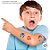 Tatuagem Temporária para Pele - Sonic - 12 unidades - Regina - Rizzo - Imagem 2