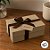 Caixa de Papel Rígido Retangular com Imã - Duna - M 29x21x9cm - 1 unidade - Cromus - Rizzo - Imagem 3