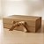 Caixa de Papel Rígido Retangular com Imã e Fita  - Ouro Chique - G 33x25x12cm - 1 unidade - Rizzo - Imagem 1