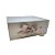 Caixa de Papel Rígido Retangular com Imã e Fita  - Prata - G 33x25x12cm - 1 unidade - Rizzo - Imagem 2