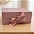 Caixa de Papel Rígido Retangular com Imã e Fita  - Rosé - G 33x25x12cm - 1 unidade - Rizzo - Imagem 1