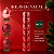 Bola de Natal em Tubo - Brilho, Fosco e Glitter - Vermelho - 8cm  - 6 unidades - Cromus - Rizzo - Imagem 2