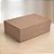 Caixa de Papel Rígido Retangular com Imã - Kraft - GG 38x28x11cm - 1 unidade - Cromus - Rizzo - Imagem 1