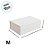 Caixa de Papel Rígido Retangular com Imã - Branco - M 29x21x9cm - 1 unidade - Cromus - Rizzo - Imagem 3