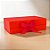 Caixa de Papel Rígido Retangular com Imã e Fita  - Vermelho - P 20x18,2x8cm - 1 unidade - Rizzo - Imagem 1