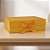 Caixa de Papel Rígido Retangular com Imã e Fita  - Dourado - P 20x18,2x8cm - 1 unidade - Rizzo - Imagem 1